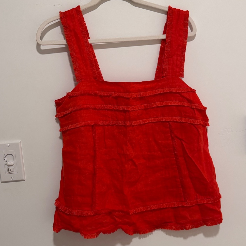 Jcrew linen tank